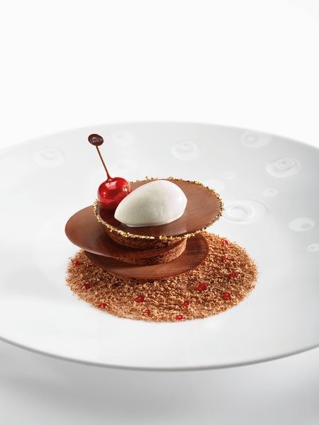 Michelin Dessert, Culinary Desserts, Pastry Dishes, Christmas Cookies Packaging, Fine Dining Desserts, Food Plating Techniques, Dessert Restaurants, Chinese Dessert, Dessert Plating