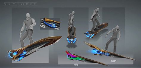 ArtStation - Surfboard glider Magical Vehicle Concept Art, Magic Vehicle Concept Art, Hover Vehicle Concept Art, Hover Board Concept Art, Magical Airship, Sifi Spaceship, Space Ship Concept Art, Futuristic Motorcycle, Futuristic Art