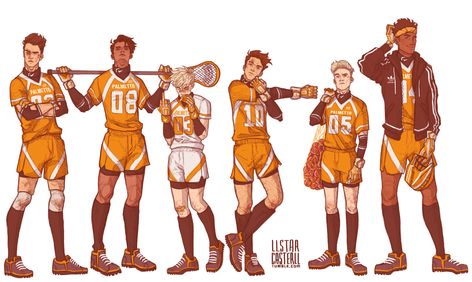 Kevin, Nicky, Andrew, Neil, Aaron & Matt The Foxhole Court, Captive Prince, Game Fanart, Raven King, Foxhole Court, Fox Games, Kings Man, Fox Girl, Racquets