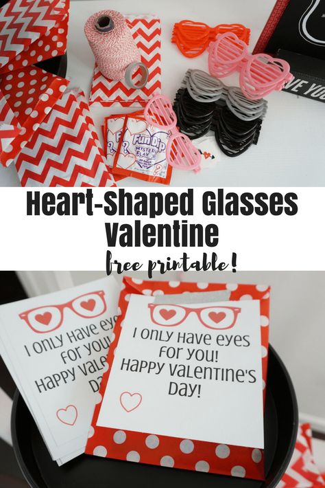 Valentine Free Printables, Glasses Valentine, Heart Shaped Glasses, Free Printable Tags, Valentine Quotes, Valentines Printables Free, Valentines School, Free Valentine, Party Stores