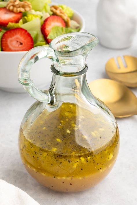 White Balsamic Vinaigrette — Foodborne Wellness Healthy Vinaigrette, White Balsamic Vinaigrette, Sweet Dressing, Healthy Dressing, White Balsamic, White Balsamic Vinegar, Best Shakes, Homemade Salad Dressing, Balsamic Vinaigrette