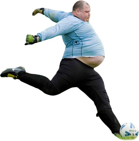 Graceful majestic large fat man kicking soccer ball Get A Load Of This Guy, Kicking Soccer Ball, Fat Man, You Meme, Good Posture, Arsenal Fc, This Guy, Png Transparent, Soccer Ball