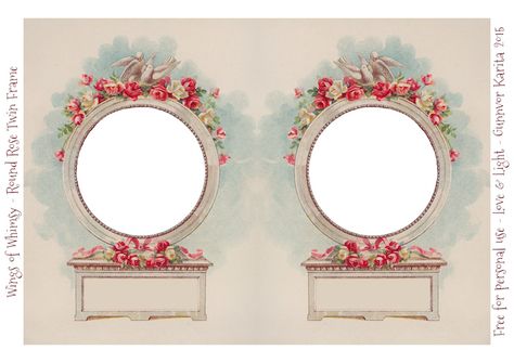 Twin Frame, Red Background Images, Girly Frame, Photographs And Memories, Photo Collage Design, Free Vintage Printables, Printable Valentine, Victorian Scrap, Photo Logo Design