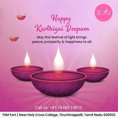 May Lord Shiva Shower His Blessings On You And Your Family. And Make Your Life Be As Bright As Oil Lamp. Wishing You A Very Happy Karthikai Deepam 2022. Flower Iphone Wallpaper, Holy Cross, Oil Lamp, Festival Lights, Lord Shiva, Very Happy, Oil Lamps, Shiva, The Pink