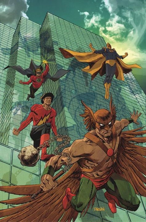 Justice Society Jay Garrick, Universe Artwork, Justice Society, Justice Society Of America, Dc Comics Wallpaper, Dc Comics Heroes, Superhero Team, Arte Dc Comics, Comic Manga