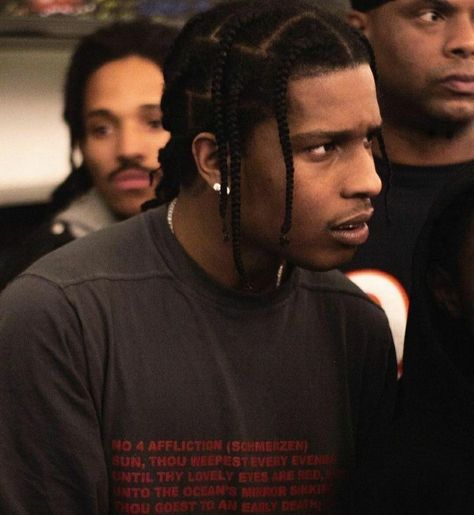 Asap Rocky Braids, Asap Rocky Outfits, Lord Pretty Flacko, Hair Like Wool, Cornrow Hairstyles For Men, Pretty Flacko, A$ap Rocky, Smart Men, Black Men Hairstyles