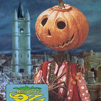 return to oz Return To Oz, Wizard Of Oz Collectibles, Halloween Food Dinner, Spooky Games, Pumpkin Tattoo, Land Of Oz, Horror Movie Art, Character References, Pumpkin Head