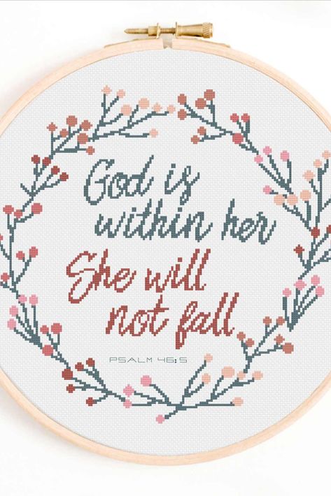 Bible Cross Stitch, Bible Verse Cross Stitch, Bible Verse Embroidery, Christian Cross Stitch Patterns Free Michaels Stores, Bible Verse Embroidery Patterns Free, Scripture Cross Stitch Patterns, Christian Cross Stitch Patterns Free, Cross Stitch Bible Verse Pattern, Bible Verse Crafts