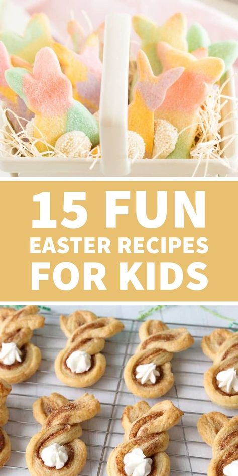 Fun Easter Recipes, Easter Recipes For Kids, Easter Treats For Kids, Recipes For Kids To Make, Easter Kids Food, Easter Deserts, Easter Drink, Easter Fun Food, Easy Easter Recipes