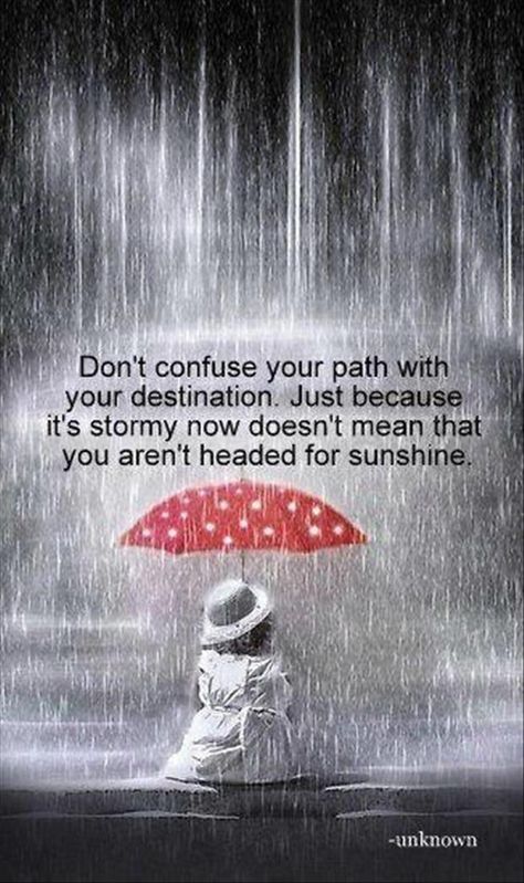 100 Inspirational and Motivational Quotes of All Time! (4) Under An Umbrella, Life Quotes Love, E Card, Positive Words, Quotable Quotes, In The Rain, Rainy Days, Great Quotes, Beautiful Words