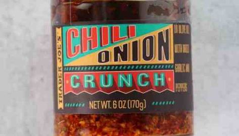 Copycat Trader Joe's Chili Onion Crunch Recipe - BecomeBetty.com Chili Onion Crunch, Crunch Recipe, Compound Butter, Spice Cabinet, Seasoning Blend, Trader Joe's, Spice Mixes, Trader Joes, Just Giving