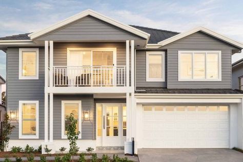 Bellevue 288 Home Design | 4 Bed, 2 Storey | Montgomery Homes Split Level Home Designs, Montgomery Homes, Split Level House, Alfresco Area, Two Storey House, Granny Flat, Split Level, Building A New Home, Bed 2