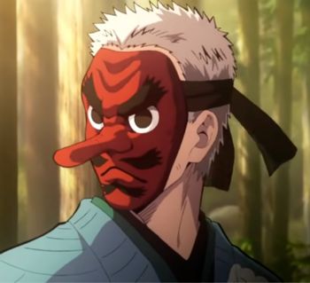 Sakonji Urokodaki | Kimetsu no Yaiba Wikia | FANDOM powered by Wikia Kimetsu No Yaiba, Demon Slayer, Mask, Anime