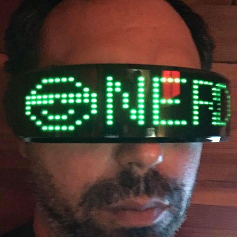 Cyberpunk Customizable LED Glasses | Etsy Cyberpunk Accessories, Mass Effect Cosplay, Glowing Glasses, Futuristic Makeup, Visor Glasses, Led Glasses, Led Logo, Music Rhythm, Glasses Logo