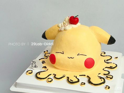 Birthday Cake With Bunny, Anime Cake Design Birthday, Cake Designs Funny, Funny Cake Ideas, 2d Cake, Cakes Funny, Birthday Cake Funny, Cake Funny, حلويات عربية