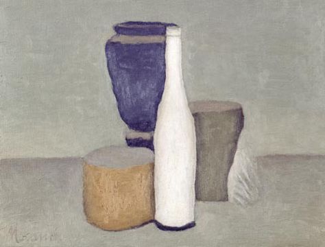 Giorgio Morandi, Still Life, 1960 Giorgio Morandi, Hirshhorn Museum, Simple Subject, Still Life Artists, Italian Painters, Art Walk, National Gallery Of Art, Still Life Art, Color Studies