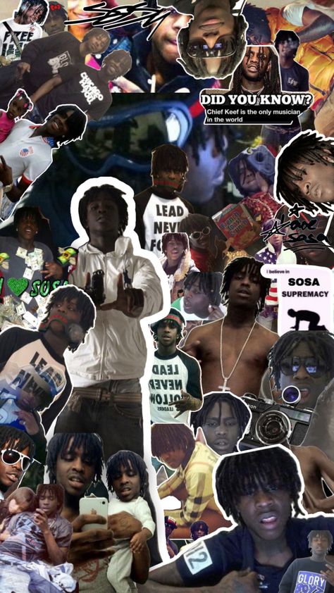 #chiefkeef #sosa Sosa Chief Keef Pfp, Chief Keef Wallpaper, 90s Rap Aesthetic, Really Cool Wallpapers, Hood Wallpapers, Jelly Wallpaper, 2013 Swag Era, Iphone Wallpaper Classy, Quick Natural Hair Styles