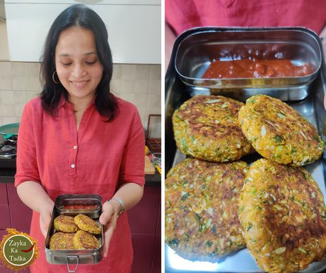 Oats Vegetable Tikki is the perfect solution to a leisurely morning breakfast. It is an easy and healthy snack made with oats, vegetables, and spices. Healthy Snacks For Kids, Rice Flour Recipes, Rice Flour, Healthy Evening Snacks, Tater Tot, Break Fast, Evening Snacks, Flour Recipes, Morning Breakfast