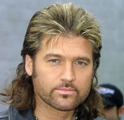 Today is Billy Ray Cyrus Birthday! Monochrome Makeup Look, Messy Bob Hairstyles, Choppy Bob Haircuts, Billy Ray Cyrus, Mullet Haircut, Hairstyle Names, Billy Ray, Asian Short Hair, Athletic Hairstyles