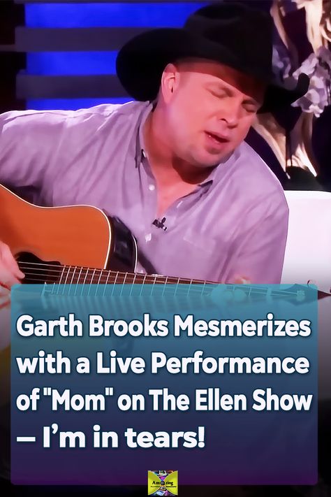 Magical moments, Garth Brooks Performs "Mom" Live On The Ellen Show, where the Country Music legend's raw talent comes to life. Garth Brooks Tattoo, The Dance Tattoo Garth Brooks, A Thousand Hallelujahs Brooke Ligertwood, Garth Brooks Songs, Jennifer Lopez Outfits, Mom Song, Garth Brooks Concert, Ellen Show, The Ellen Show