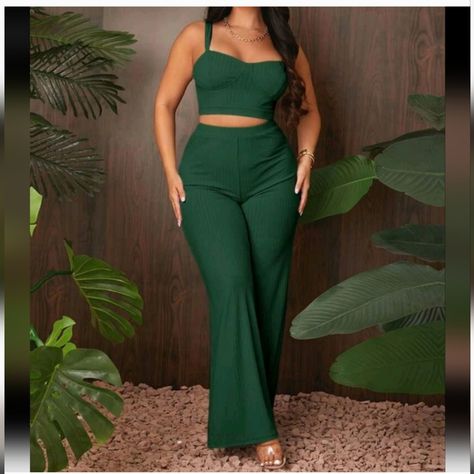 Olive green jumpsuit