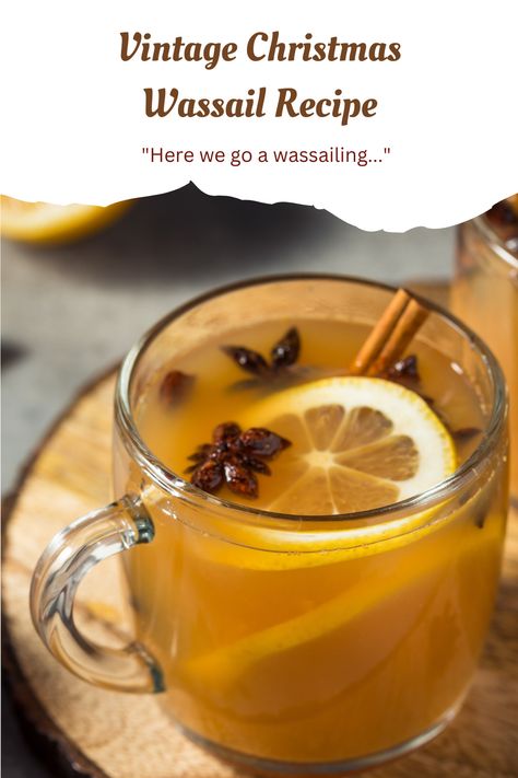 Old Fashioned Wassail Recipe, Wassail Mix Gift, Wassail Mix Dry, Hot Wassail Recipe Crock Pot, Homemade Wassail Recipe, Wassil Recipe Drink, Wassle Drink, Wassel Recipe, Wassle Recipe