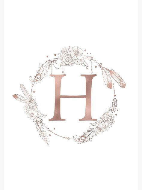 Aesthetic H Letter, H Letter Design Alphabet, H Aesthetic Letter, H Letter Wallpaper, Rose Gold Quote Wallpaper, H Logo Design Letter, H Monogram Logo, H Symbol, H Wallpaper