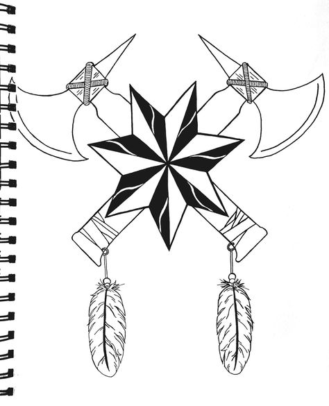 Seven Pointed Star, Cherokee Tattoos, 7 Pointed Star, Star Tattoo, Star Tattoos, Tattoo Images, Small Tattoos, Tatting, Stained Glass