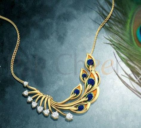 Engagement Ring Non Traditional, Necklace Women Gold, Women Gold Chain, Pinterest Jewelry, Peacock Jewelry, Modern Gold Jewelry, Gold Mangalsutra Designs, Gold Chain Design, Gold Pendant Jewelry