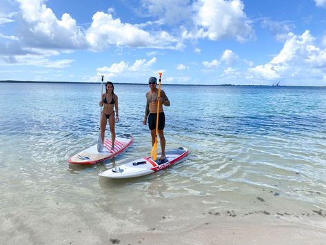 Paddle boarding, beach, beach activity, couple adventure, ocean, beach aesthetic, date idea, summer Ocean Beach Aesthetic, Summer Vision Board, Couple Adventure, Beach Activity, Couple Summer, Summer Vision, Date Idea, Adventure Couple, Beach Activities