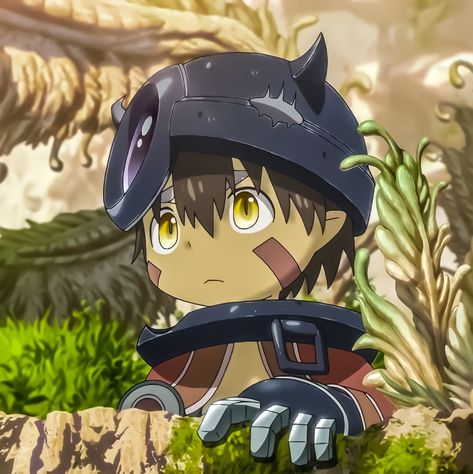 Regu Made In Abyss, Reg Made In Abys, Made In Abyss Pfp, Made In Abyss Reg, Abyss Anime, Made In Abyss, Dungeon Meshi, Classic Anime, An Anime