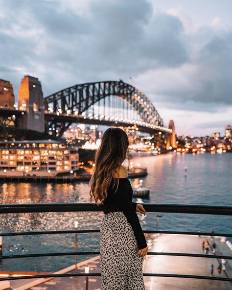 Image may contain: one or more people, sky, cloud, bridge, outdoor and water Sydney Photography, Travel Instagram Ideas, Sydney Travel, Travel Picture Ideas, Australia Photos, Destination Photography, Adventure Guide, Mountain Vacations, Travel Photography Inspiration