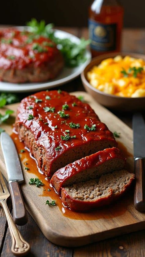 Cowboy Meatloaf and Potato Casserole Cowboy Meatloaf And Potato Casserole, Cheesy Baked Potatoes, Cowboy Meatloaf, Birthday Preparation, Traditional Meatloaf Recipes, Traditional Meatloaf, Classic Meatloaf, Hearty Casseroles, Creamy Mashed Potatoes