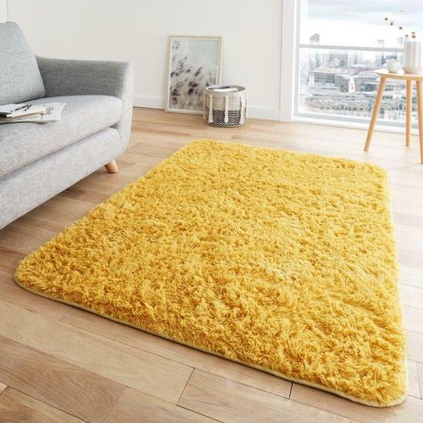 Mustard Rug, Shed Floor, Soft Bedroom, Rugs Large, Modern Rugs Living Room, Shaggy Rugs, Porch Rug, Affordable Rugs, Rugs Uk