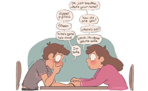 Oh, Dipper... Fall Tumblr, Gravity Falls Funny, Gravity Falls Au, Gravity Falls Fan Art, Dipper And Mabel, Desenhos Gravity Falls, Gravity Falls Comics, Reverse Falls, Dipper Pines