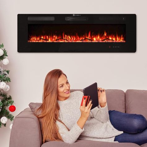 Wall Mount Fireplace, Cloud Mountain, Mounted Fireplace, Electric Fireplaces, Fireplace Heater, Electric Fireplace Insert, Wall Mount Electric Fireplace, Real Flame, Traditional Fireplace