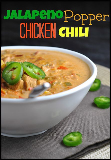 Jalapeno Popper Chicken Chili Jalapeño Popper Chicken Chili, Chili Contest, Popper Chicken, Popper Dip, Jalapeno Popper Chicken, Diner Recept, Jalapeno Popper, Jalapeno Poppers, Winter Recipes