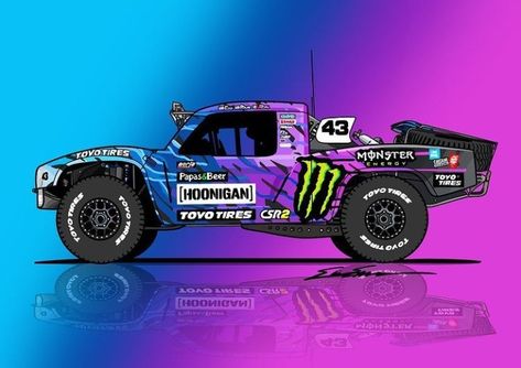 Offroad Outlaws, Baja Truck, Procreate Ipad Tutorials, Ken Block, Ipad Tutorials, Trophy Truck, Ford Pickup Trucks, Ford Pickup, Drift Cars