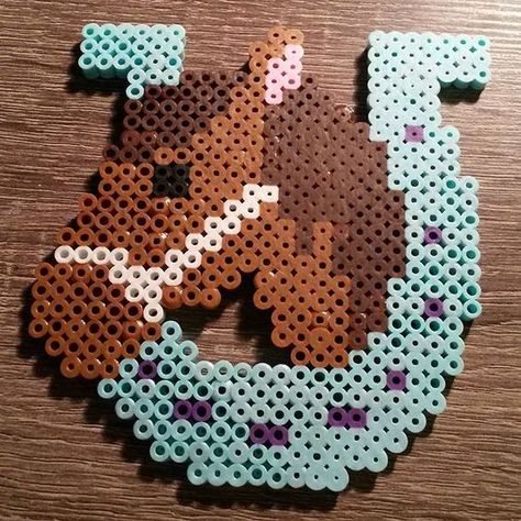 Horse perler beads by jessslyne: Horse Perler Beads, Melty Bead Designs, Melt Beads Patterns, Native Beading Patterns, Easy Perler Beads Ideas, Hama Beads Design, Perler Crafts, Diy Perler Bead Crafts, Hama Beads Patterns