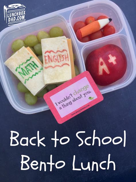 Functional Lunch Box For Back To School, Cheap Back To School Lunch Box For Playtime, Playful Back To School Lunch Box, First Day Of School Lunch, Playful Back-to-school Lunch Bag Gift, Lunch Box Messages For Kids, Snacks School, Fun School Lunches, Back To School Lunch Ideas