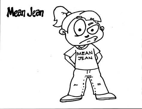 Mean Jean Coloring Page. Team Unthinkables. Superflex Social Thinking. Superflex Activities, Social Detective, Queen Coloring Pages, Social Thinking Activities, Social Thinking Curriculum, Recess Queen, Social Skills Curriculum, Mean Jean, Therapeutic Interventions