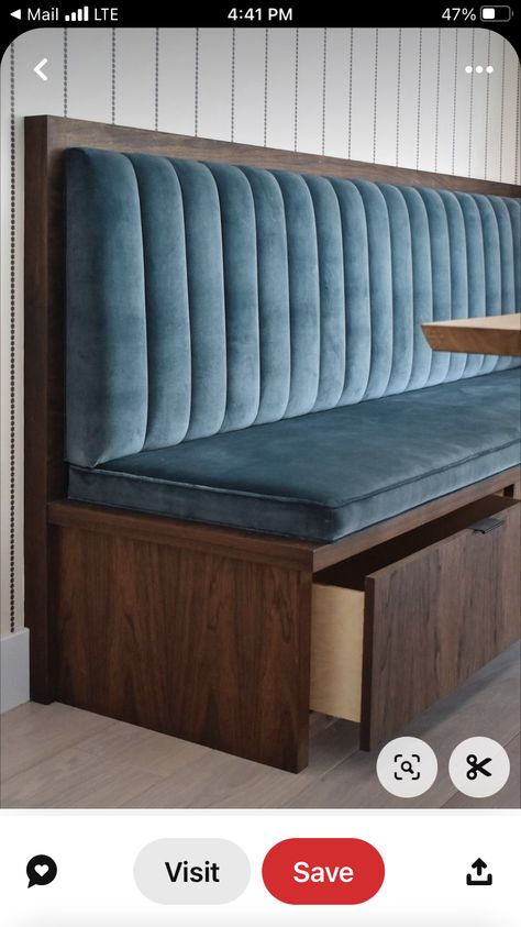 Midcentury Modern Banquette Seating, Diner Booth Seating, Small Kitchen Bench Seating, Diner Booth In Kitchen, Dining Table Booth, Dining Booths In Homes, Built In Corner Bench, Modern Banquette Seating In Kitchen, Dining Room Couch