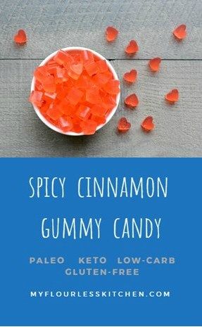 Gummy Hearts, Hurt So Good, Red Hots Candy, Cinnamon Hearts, Cinnamon Bears, Gummies Recipe, Gelatin Recipes, Healthy Halloween Treats, Cinnamon Candy