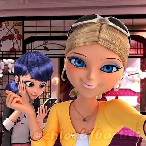 #chloenette #chloe616artist #miraculous #miraculousladybug #edits Chloe And Marinette, Greys Anatomy, Miraculous Ladybug, Anatomy, Mlb, Chloe, Bee, Wattpad, Ships