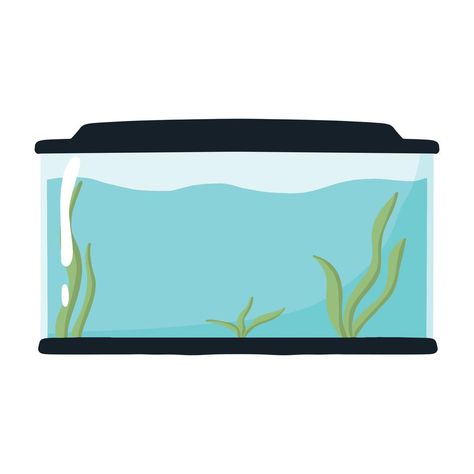 Cartoon Drawing, Cartoon Style, Fish Tank, Cartoon Drawings, Cartoon Styles, Premium Vector, Vector Art, Vector Free, Vector Illustration