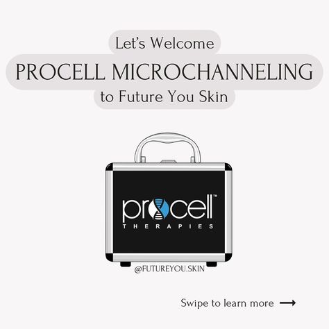 Welcome @microchanneling to Future You Skin! We are so excited to offer Procell microchanneling. This service is going to enhance of offerings and results! Procell microchanneling is now available for booking🤍 #columbusesthetician #ohioesthetician #beforeandafter #newalbanyohio #westerville #gahannaohio #procelltherapies #procellmicrochanneling Procell Microchanneling, New Albany Ohio, Esthetician, So Excited, Ohio, Social Media, Media, Skin, Quick Saves