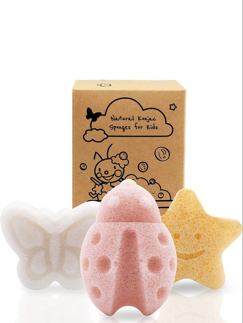 ✔️ Healthy and Safe! These Konjac Sponges are All Natural and Plant-based, Making them the Perfect Baby Bath Set! ✔️ Cute Shapes! This Baby Bath Sponge set features Star, Ladybug and Butterfly will Appeal to Baby Girls and Boys Bath! ✔️Suitable for Kids of All ages, from Infant to Toddler and up! ✔️ Made from the Root of the Konjac Plant, Biodegradable and Compostable ✔️Infused with a pinch of Natural Ingredients - Turmeric (Yellow), Pink Clay (Pink), Pure Konjac (Ivory) ✔️These sponges are a Na Toddler Bath Time, Cute Shapes, Newborn Bath, Natural Kids, Bath Sponges, Boy Bath, Toddler Bath, Konjac Sponge, Baby Washcloth