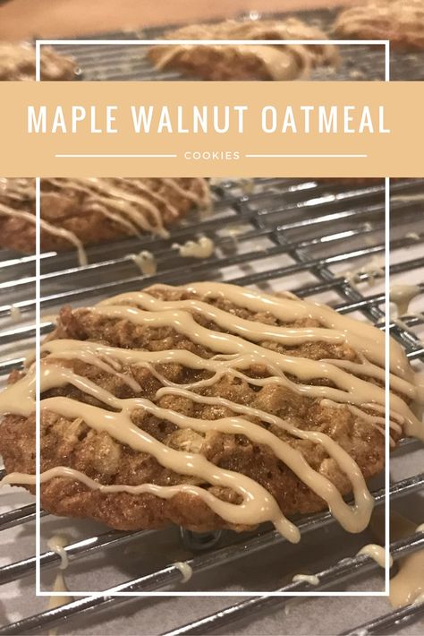 Maple Syrup Oatmeal, Maple Products, Glaze Frosting, Winter Sweets, Walnut Oatmeal, Healthy Oats, Maple Recipes, Maple Cookies, Maple Syrup Recipes