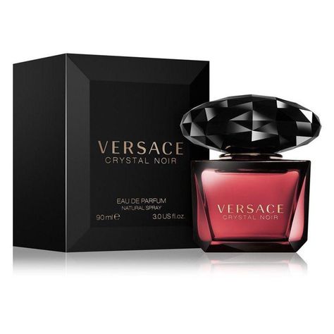 Versace Crystal Noir Eau de Toilette Pour Femme est un parfum Oriental Floral pour femme. Crystal Noir Versace pour femme a été lancé en 2004. Les notes de tête sont Gingembre, Cardamome et Poivre; les notes de coeur sont Fleur d'oranger, Pivoine, Gardénia et Noix de Coco; les notes de fond sont Bois de santal, Musc et Ambre. Violet Highlights, Versace Crystal Noir, Crystal Noir, Versace Perfume, Versace Bright Crystal, Perfume And Cologne, Donatella Versace, Paco Rabanne, Gianni Versace