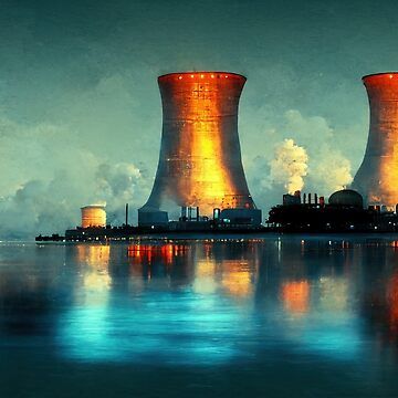 Nuclear Cooling Tower, Small Posters, Cooling Tower, Nuclear Power Plant, Nuclear Power, Postcards For Sale, Power Plant, Tower, Plants